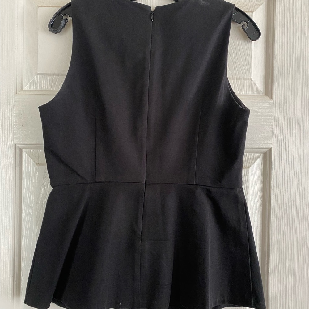Color Block Peplum Top - image 2